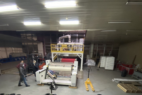 Производственный комплекс оборудования для  материала мельтблаун